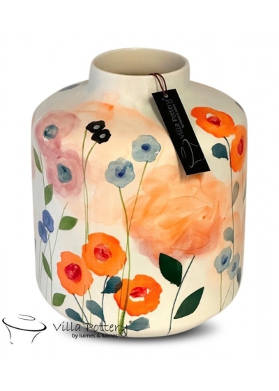 Vaso Lillibet fiori misti 19x25cm