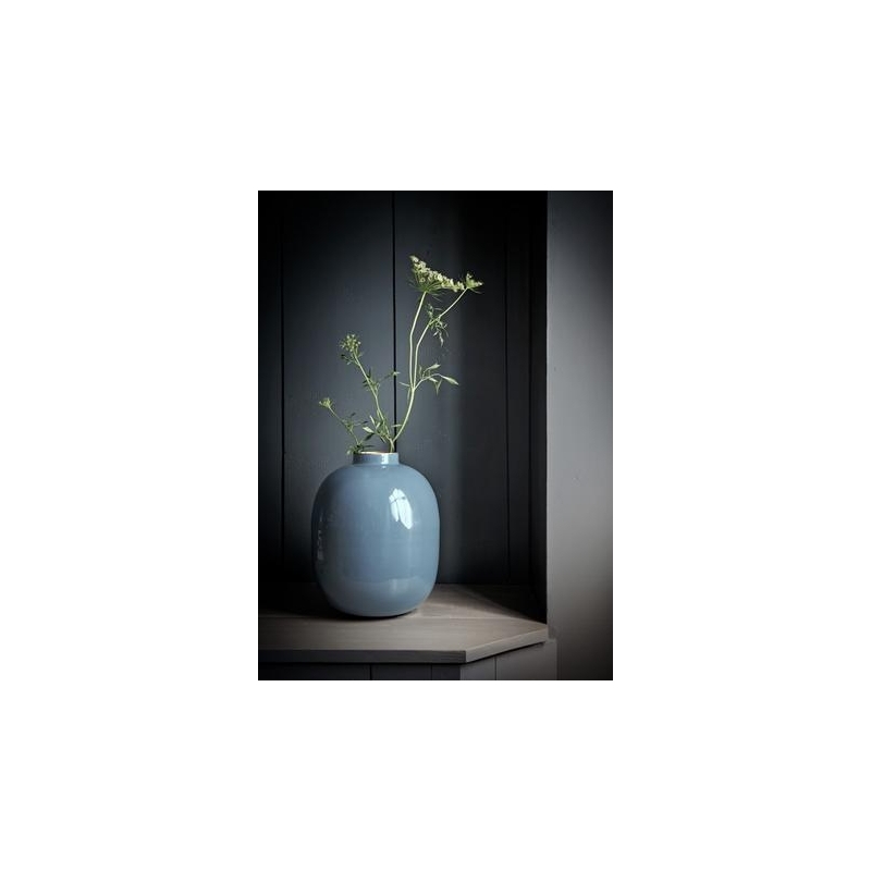 Pip Studio Vaso Metallo Blu 32cm