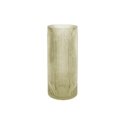 Vaso per fiori Allure Straight large 30x 12 cm - verde muschio