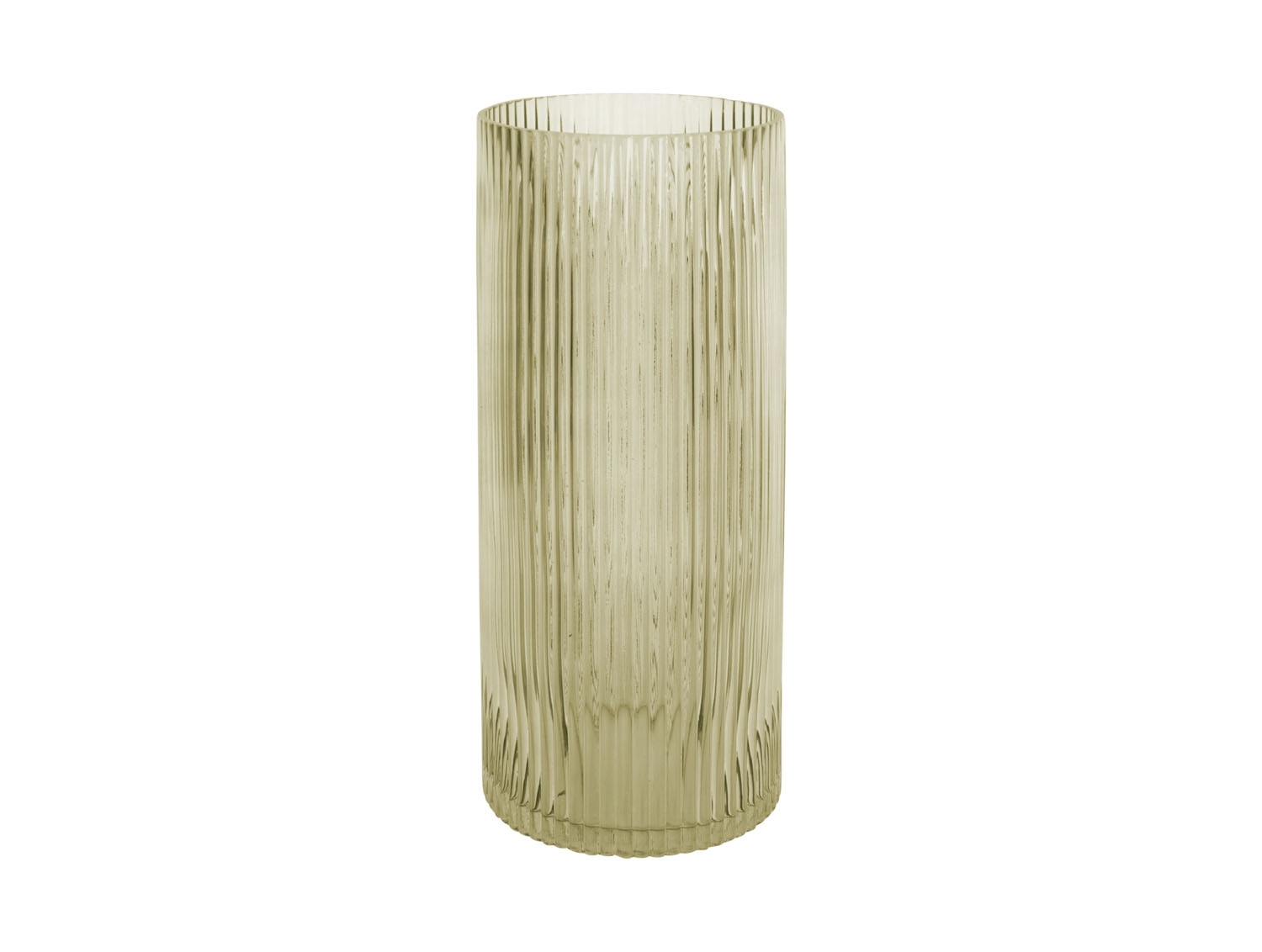 Vaso per fiori Allure Straight large 30x 12 cm - verde muschio