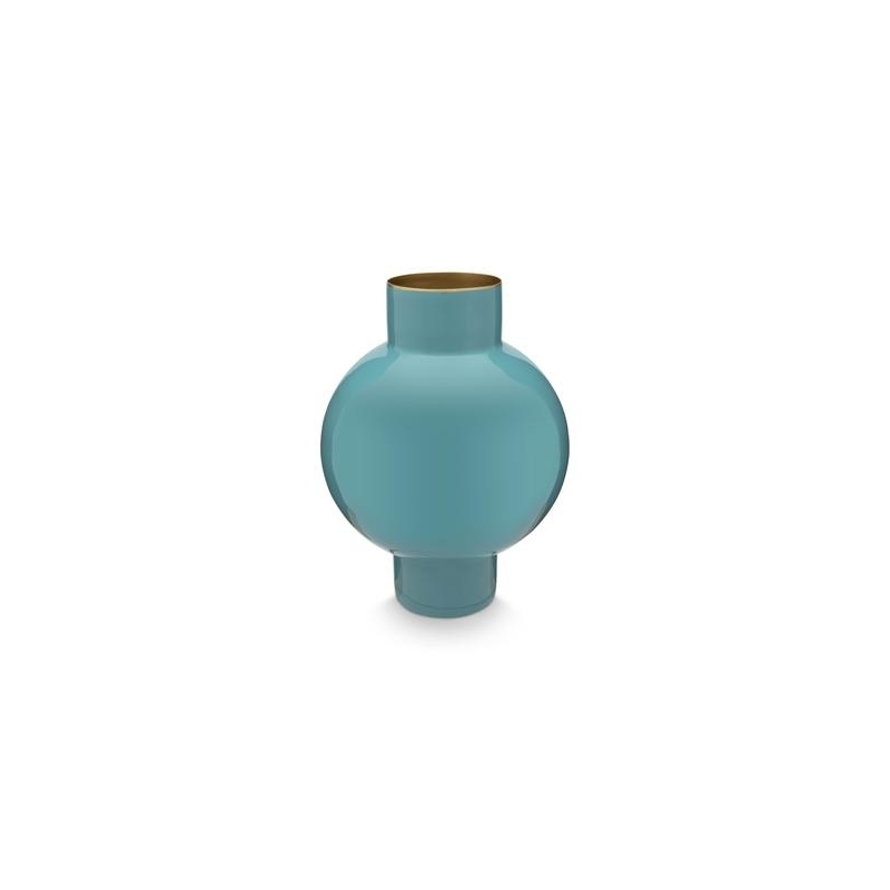Pip Studio Vaso Metallo Piccolo Verde Acqua 18x24cm