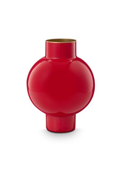Pip Studio Vaso Metallo Piccolo Rosso 18x24cm