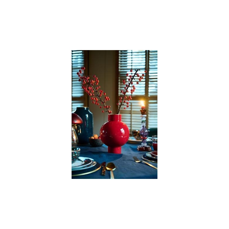 Pip Studio Vaso Metallo Piccolo Rosso 18x24cm