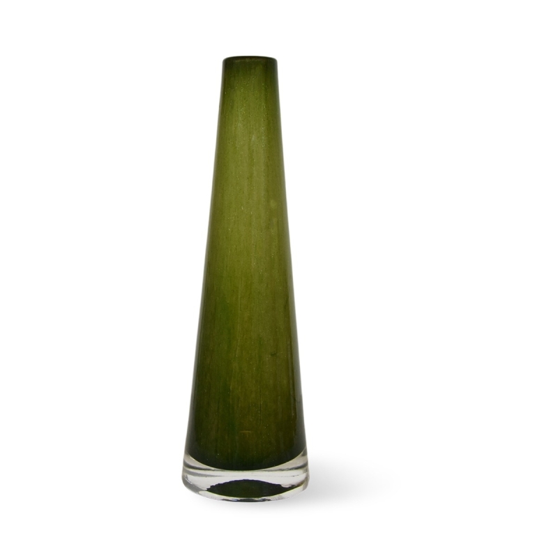 Zzing vaas Long 25 cm - mosgroen