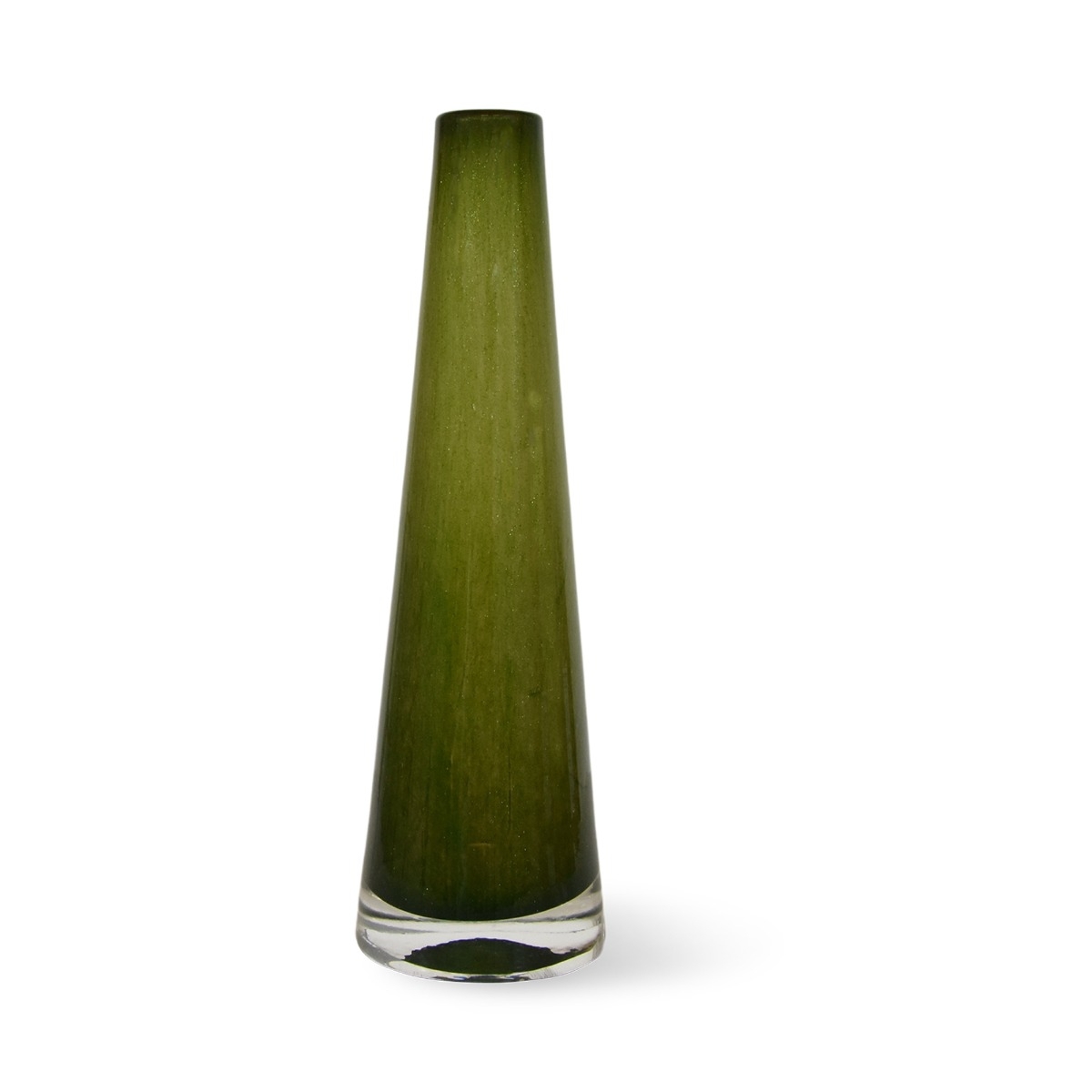 Zzing vaas Long 25 cm - mosgroen