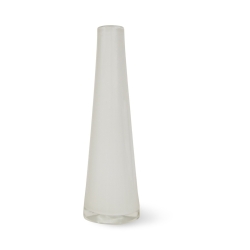 Zzing vaas Long 25 cm - wit