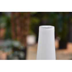 Zzing vaas Long 25 cm - wit