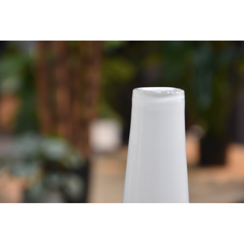 Zzing vaas Long 25 cm - wit