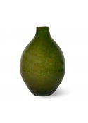 Zzing vaas 15x8 cm - mosgroen
