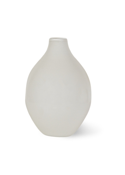 Zzing vaas 15x8 cm - wit