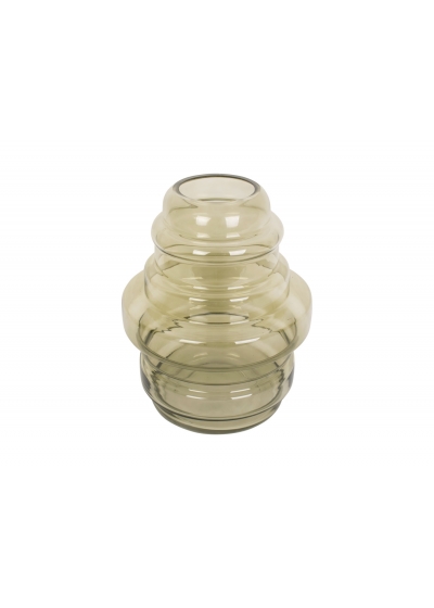 Vaso per fiori Distinct large 30x 25 cm - verde muschio