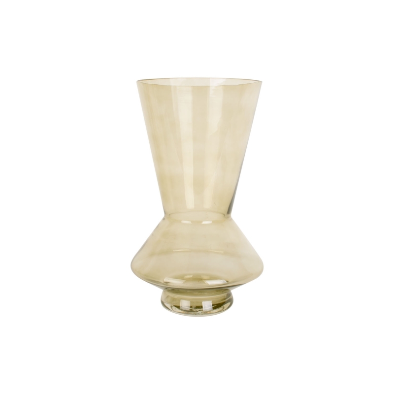 Vaso per fiori Glow grande 28x 17 cm - verde muschio