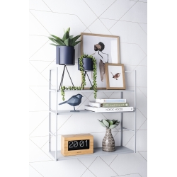Plantenpot Set Pedestal – donkerblauw