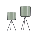 Plantenpot Set Pedestal – groen