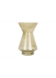 Vaso per fiori Glow medium 22x 13,5 cm - verde muschio