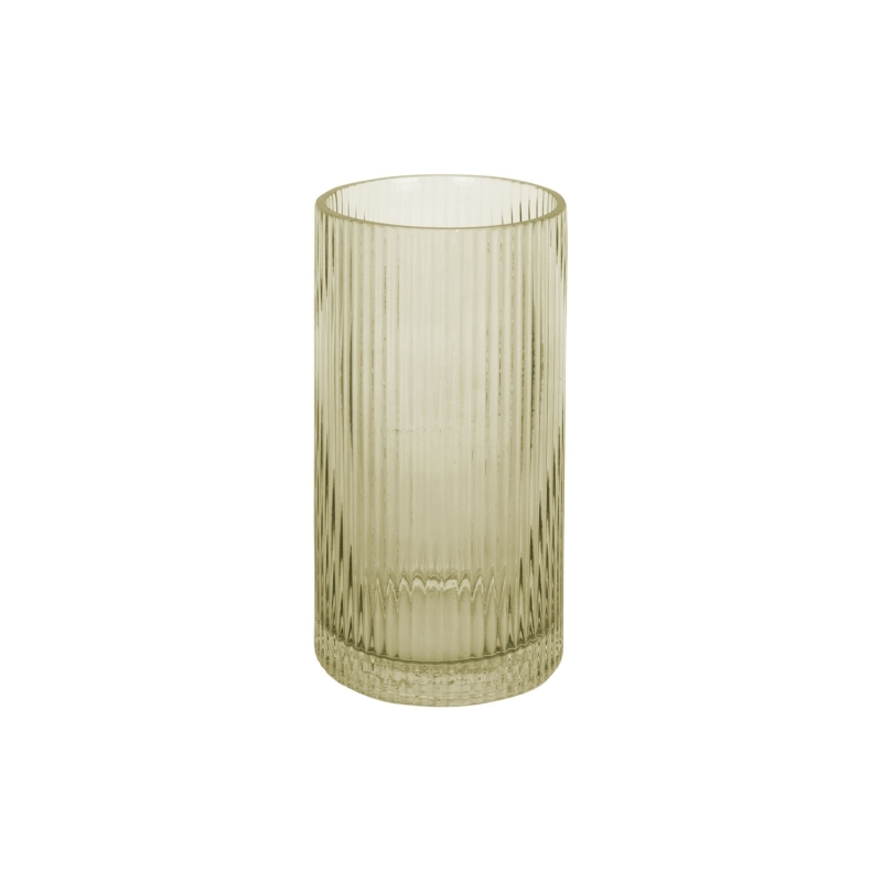 Vaso per fiori Allure Straight 20x 10 cm - verde muschio