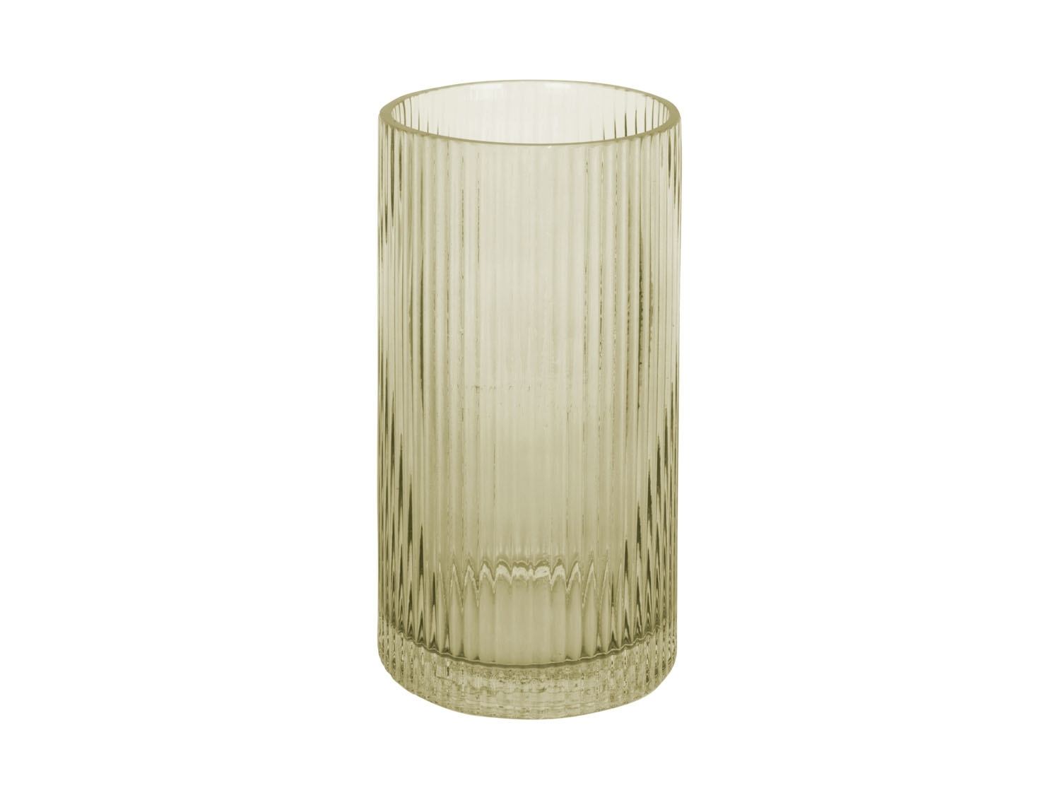 Vaso per fiori Allure Straight 20x 10 cm - verde muschio