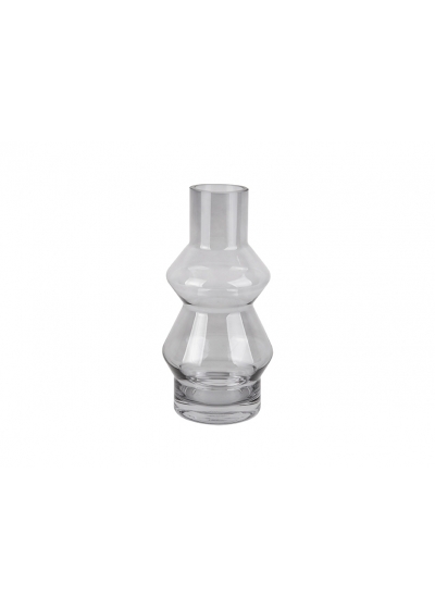 Vaso per fiori Blush 25x 12,5 cm - grigio scuro