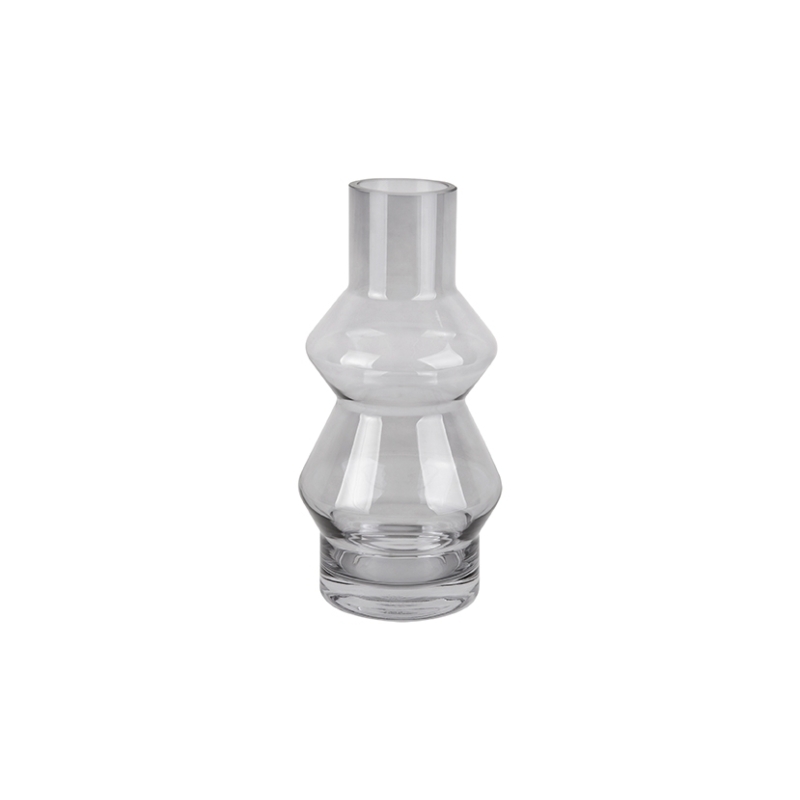 Vaso per fiori Blush 25x 12,5 cm - grigio scuro