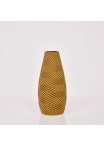 Felicia 3D vaas 18x8cm Goud Metallic