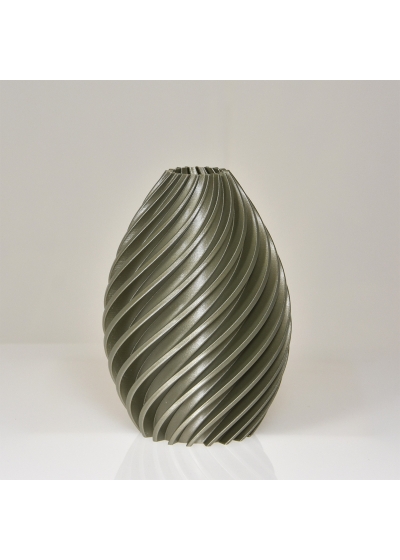 Heather 3D vaas 19x13cm Champagne Metallic