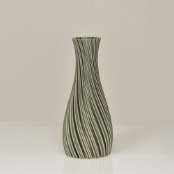 Kalmia 3D vaas 20x9cm Champagne Metallic
