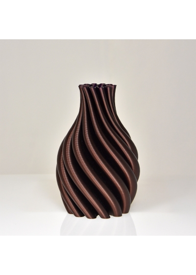 Iris 3D vaas 21x14cm Bronze Metallic