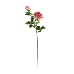 Rosa Inglese Artificiale 69cm Viola