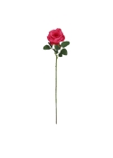 Ramo di rosa artificiale Elegance fucsia 63 cm