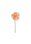 Fiore di Peonia Artificiale 38cm Pesca