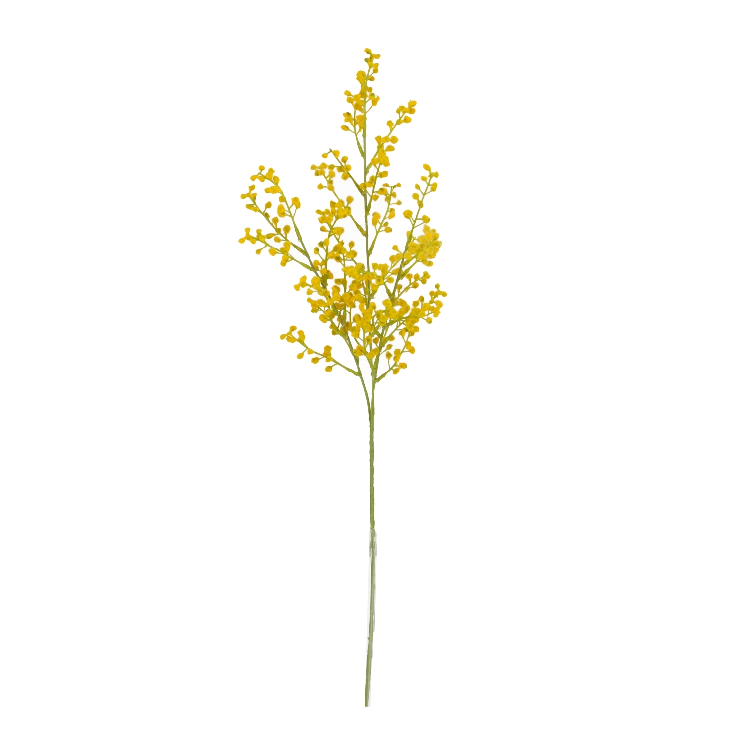 Branche di Mimosa Artificiale 68cm Gialla