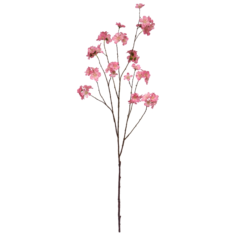 Ramo di fiori artificiali 110 cm rosa