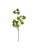 Viburnum fiore artificiale 56cm verde