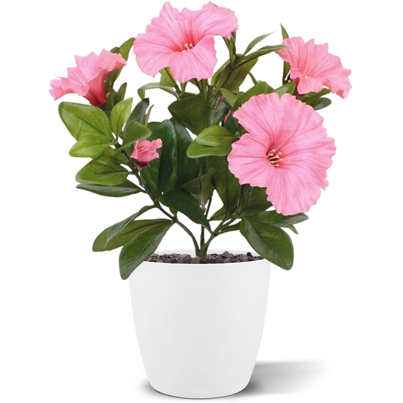 Bouquet di petunie artificiali 25 cm rosa
