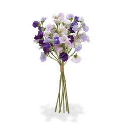Bouquet di Lathyrus in seta 40 cm