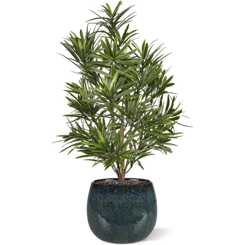 Bouquet artificiale di Podocarpus 50 cm UV