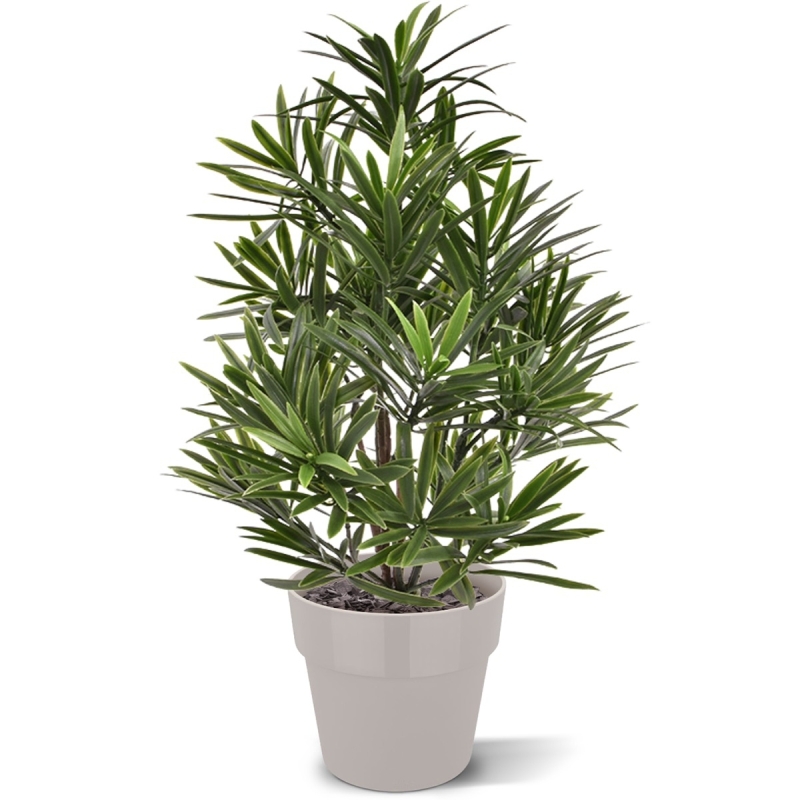 Bouquet artificiale di Podocarpus 40 cm UV