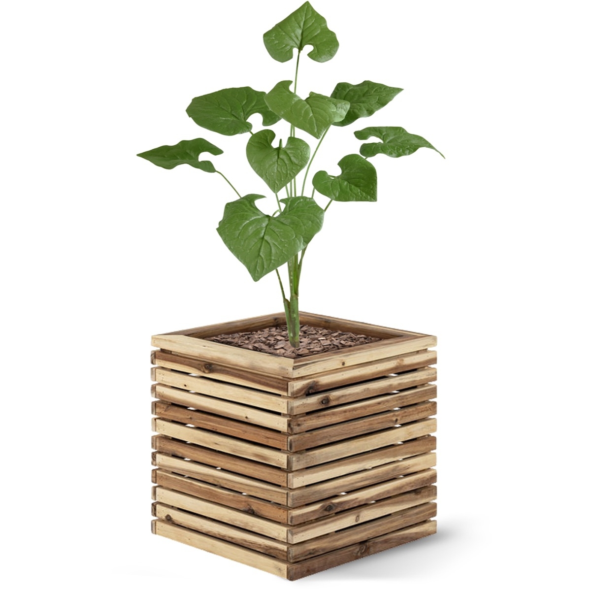 Bouquet di Brunnera artificiale 55cm