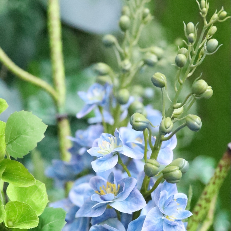 Bouquet artificiale legato a mano Yara Portland – Blu