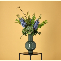 Bouquet artificiale legato a mano Yara Portland – Blu