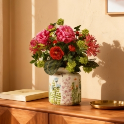 Bouquet artificiale legato a mano Sanne Dublin 60cm