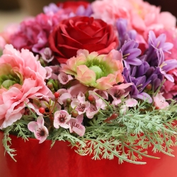 Scatola Regalo Cuore di Fiori Veronique Lissabon