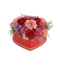 Scatola Regalo Cuore di Fiori Veronique Lissabon