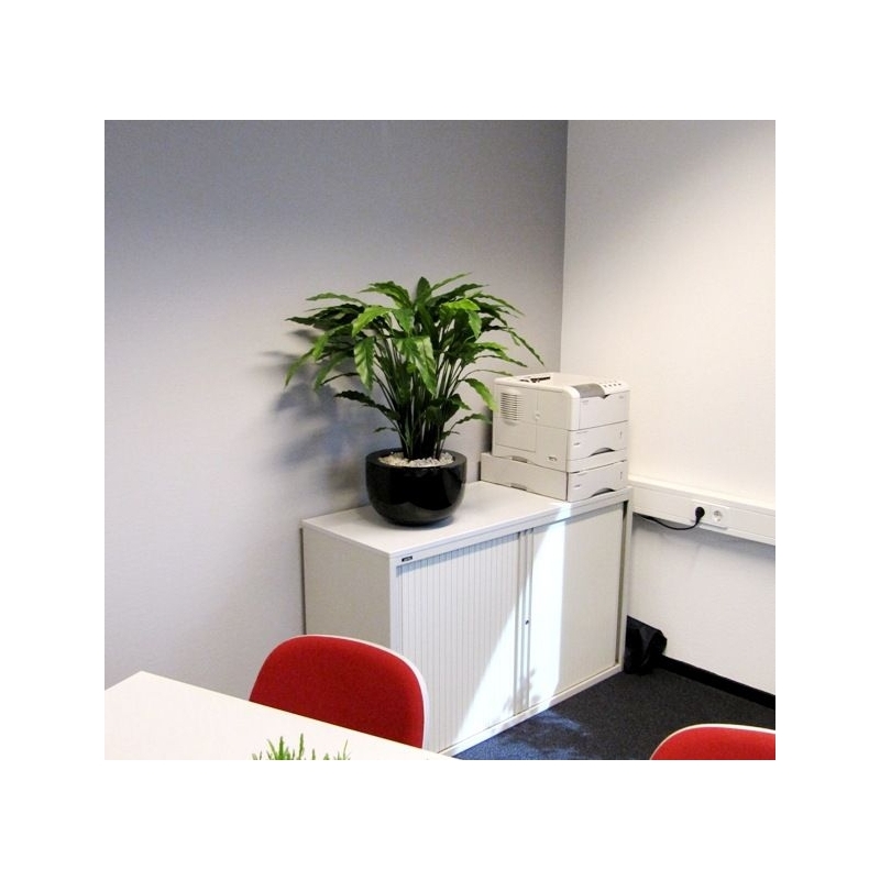 Pianta artificiale di Calathea 85 cm - verde