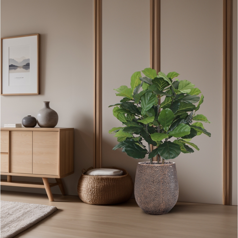Pianta artificiale Lyrata deluxe 95 cm