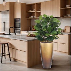 Pianta artificiale Lyrata deluxe 95 cm