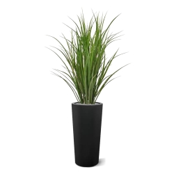 Pianta di canna artificiale deluxe 100 cm - verde - resistente ai raggi UV