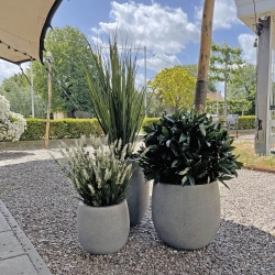 Pianta di canna artificiale deluxe 100 cm - verde - resistente ai raggi UV