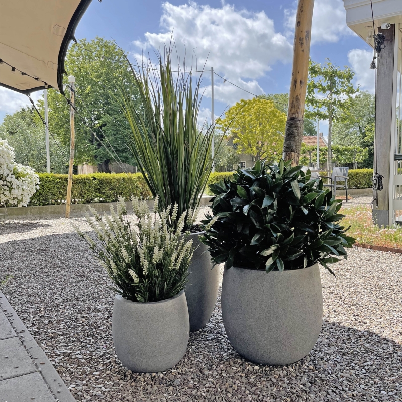 Pianta di canna artificiale deluxe 100 cm - verde - resistente ai raggi UV