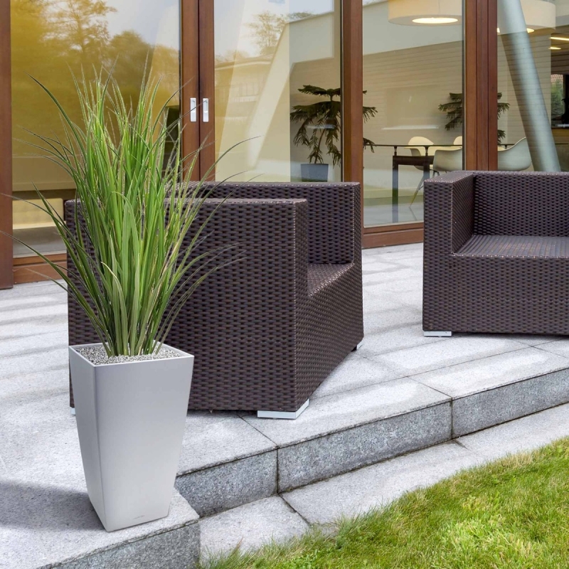 Pianta di canna artificiale deluxe 100 cm - verde - resistente ai raggi UV